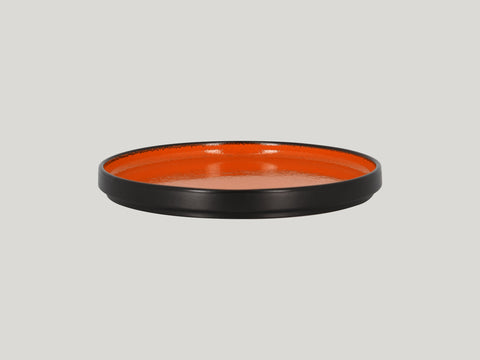 RIMLESS FLAT PLATE / LID FOR FRNODP23OR, 9.05"D, ORANGE_1