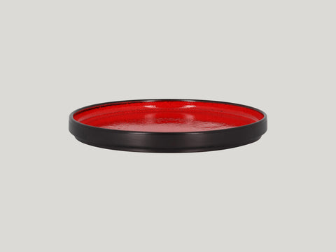 RIMLESS FLAT PLATE / LID FOR FRNODP23RD, 9.05"D, RED_1