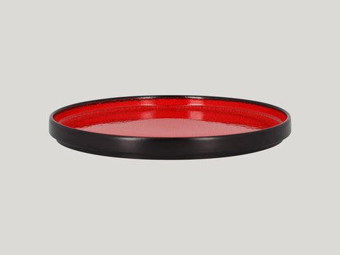 RIMLESS FLAT PLATE / LID FOR FRNODP27RD, 10.65"D, RED_1