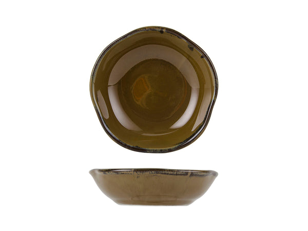 Tuxton Fruit Dish Fruit Bowl 4 ¾" x 1 ¼" Artisan Mojave_0