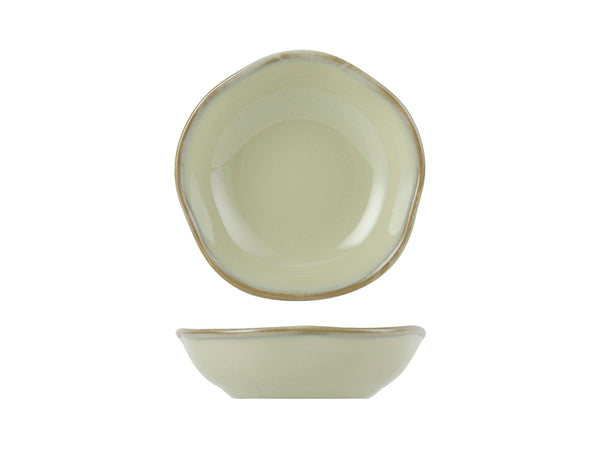 Tuxton Fruit Dish Fruit Bowl 4 ¾" x 1 ¼" Artisan Sagebrush_0