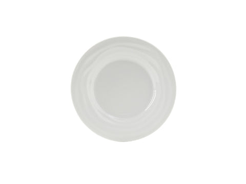 Tuxton Oil Dish Accessories 5" x ⅝" Sandbar Porcelain White_0