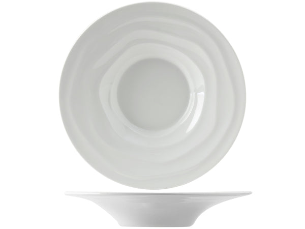 Tuxton Pasta Bowl 18 oz 11 ½" Sandbar Porcelain White