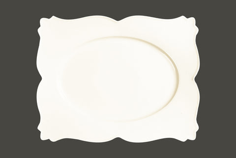 RECTANGULAR PLATE, 16.5"L, 12.8"W, IVORIS_0