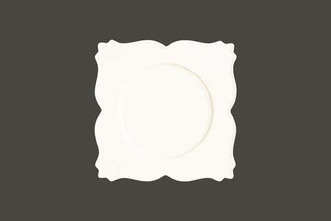 SQUARE PLATE, 10.25"L, 10.25"W, IVORIS_0