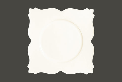 SQUARE PLATE, 13.39"L, 13.39"W, IVORIS_0