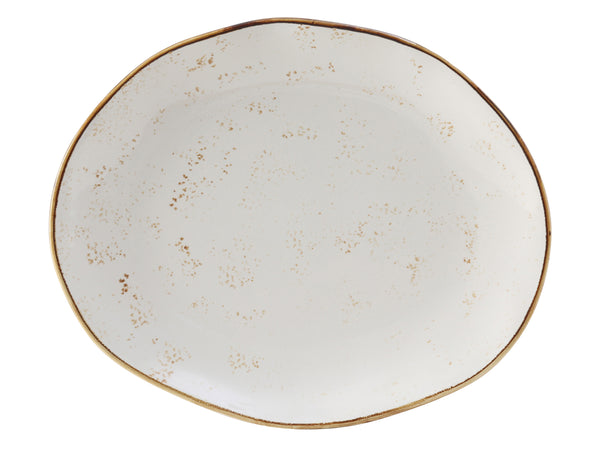 Tuxton Platter Platter 13 ¼" x 11" Artisan Geode Agave_0