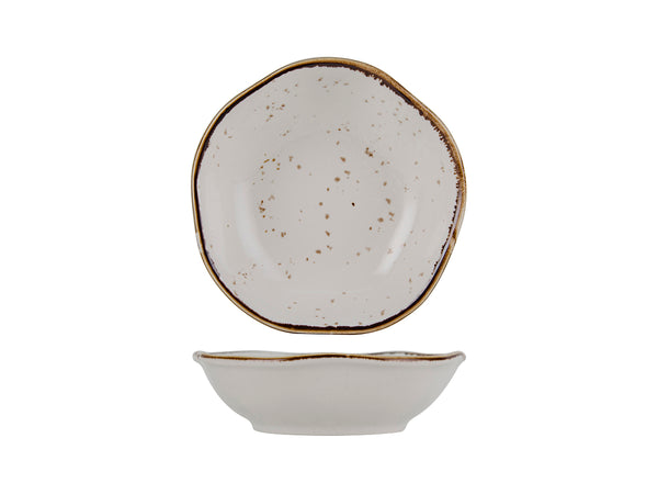 Tuxton Fruit Dish Fruit Bowl 4 ¾" x 1 ¼" Artisan Geode Agave_0