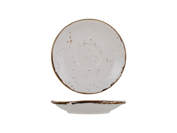 Tuxton Espresso Saucer Cappuccino/Espresso 5" Artisan Geode Agave_0