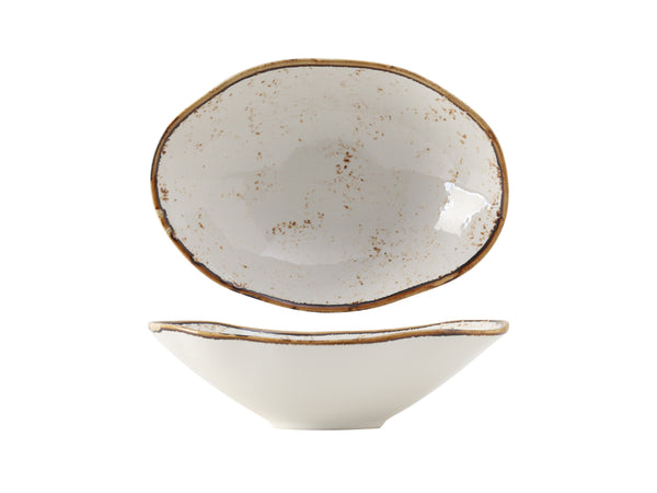 Tuxton Capistrano Bowl 11 ½ oz 7 ½" Artisan Geode Agave