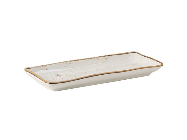 Tuxton Rectangle Rectangluar Tray 11 ⅝" x 5 ⅛" Artisan Geode Agave_0