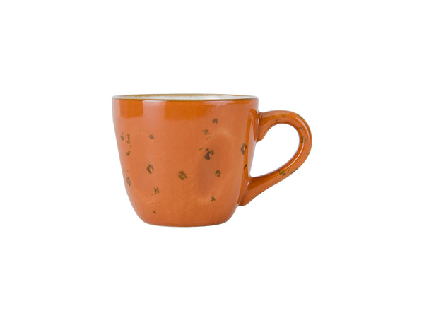 Tuxton Espresso Cup Cappuccino/Espresso 3 ½" x 2 ⅝" x 2 ¼" Artisan Geode Coral_0