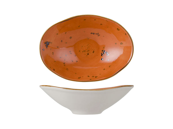 Tuxton Capistrano Bowl Bowl 7 ½" x 5 ¼" x 2 ¼" Artisan Geode Coral_0