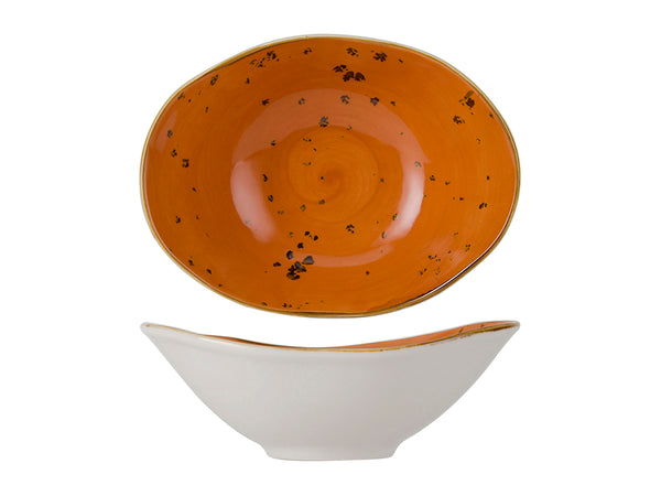 Tuxton Capistrano Bowl Bowl 8" x 6 ¼" x 3" Artisan Geode Coral_0
