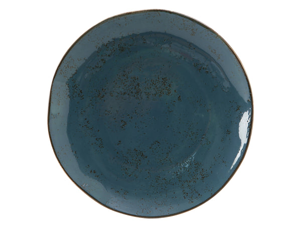 Tuxton Plate 10 ¼" Artisan Geode Azure