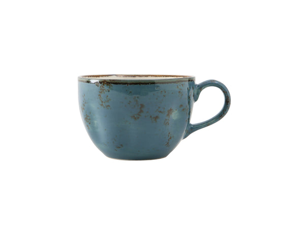 Tuxton Round Cup Mug 5 ⅛" x 4" x 2 ¾" Artisan Geode Azure_0