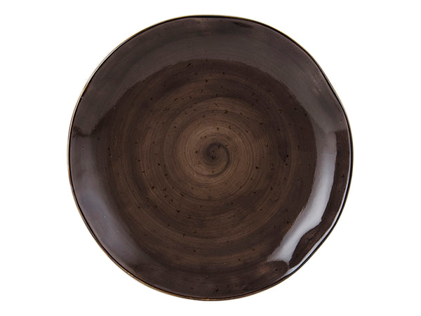 Tuxton Plate Plate 10 ¼" Artisan Geode Mushroom_0