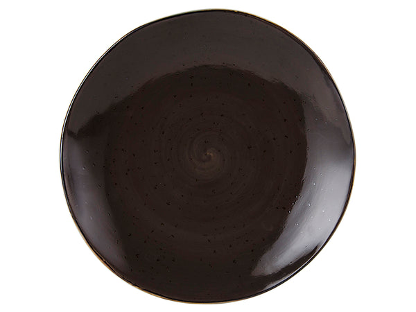 Tuxton Plate Plate 11 ⅝" Artisan Geode Mushroom_0