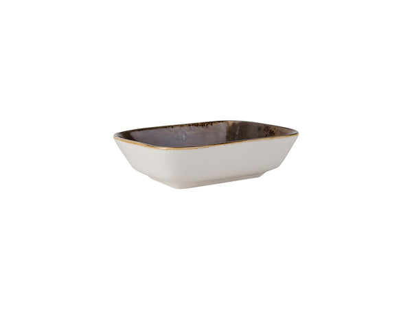 Tuxton Rectangle Side Dish 5-3/8" x 4 ⅛" Artisan Geode Mushroom_0