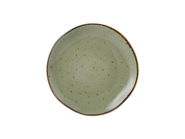 Tuxton Plate Plate 6 ½" Artisan Geode Olive_0