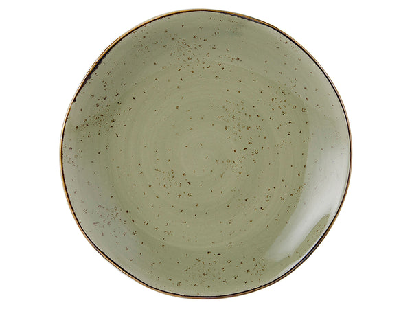 Tuxton Plate Plate 11 ⅝" Artisan Geode Olive_0