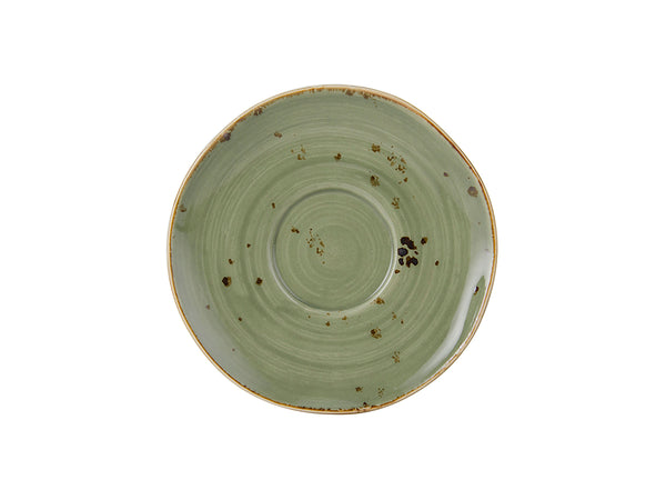 Tuxton Saucer Saucer 6 ⅜" Artisan Geode Olive_0