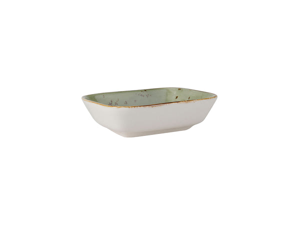 Tuxton Rectangle Side Dish 5 ⅜" x 4 ⅛" x 1 ½" Artisan Geode Olive_0