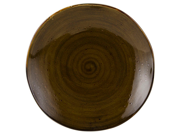 Tuxton Plate 11 ⅝" Artisan Geode Walnut