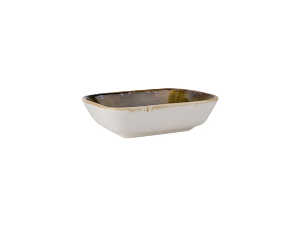 Tuxton Rectangle Side Dish 4 ⅛" x 1 ½" Artisan Geode Walnut_0