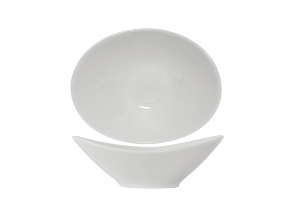 Tuxton Capistrano Bowl Bowl 7" x 5 ½" x 2 ½" Linx Porcelain White_0