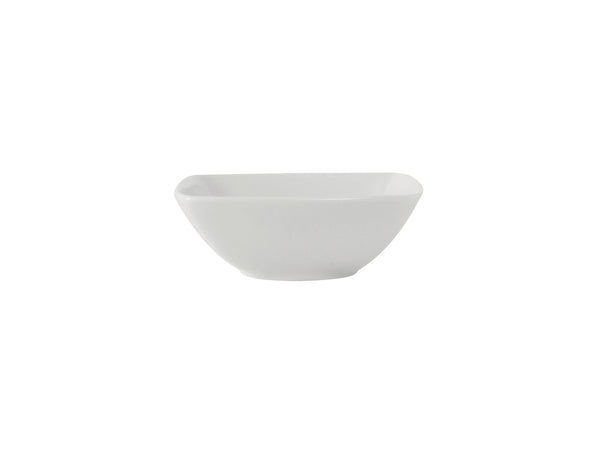 Tuxton Square Bowl 4 ¾" x 4 ¾" x 1 ⅝" Linx Porcelain White_0