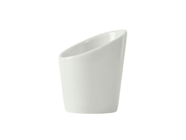 Tuxton Slanted Tall Side Dish 6 oz Linx Porcelain White