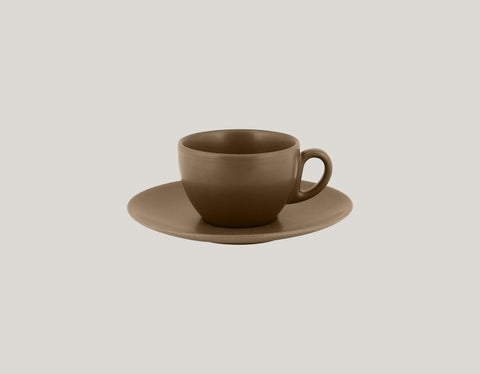 COFFEE CUP, 3.55"D, 2.4"H, 7.8 OZ, CREME BRULEE_3