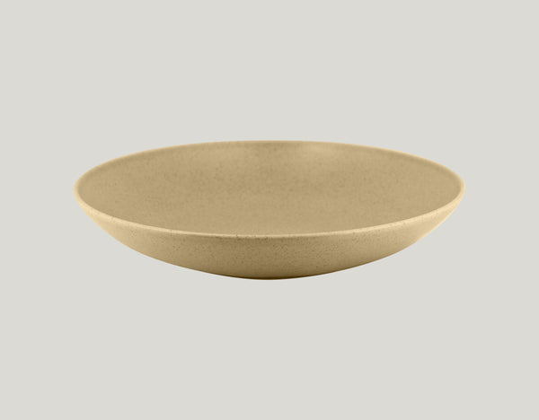 DEEP COUPE PLATE, 10.25"D, 1.95"H, 40.6 OZ, ALMOND_0