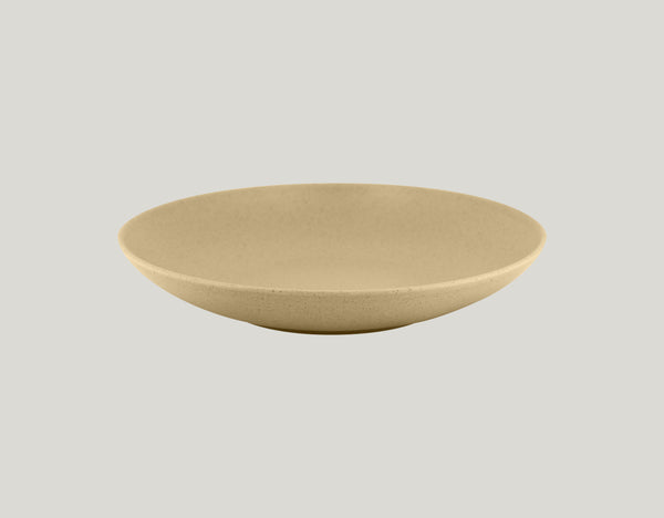 DEEP COUPE PLATE, 9.5"D, 1.55"H, 23.35 OZ, ALMOND_0