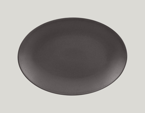 OVAL PLATTER, 12.6"L, 9.05"W, COCOA_0