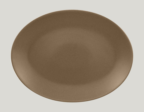 OVAL PLATTER, 14.15"L, 10.65"W, CARAMEL_1