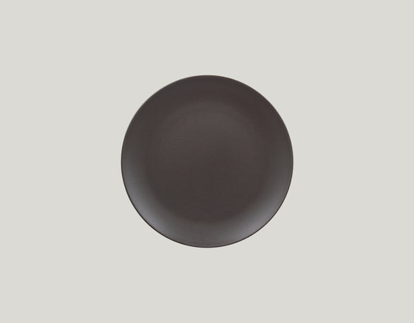 FLAT COUPE PLATE, 7.1"D, COCOA_0