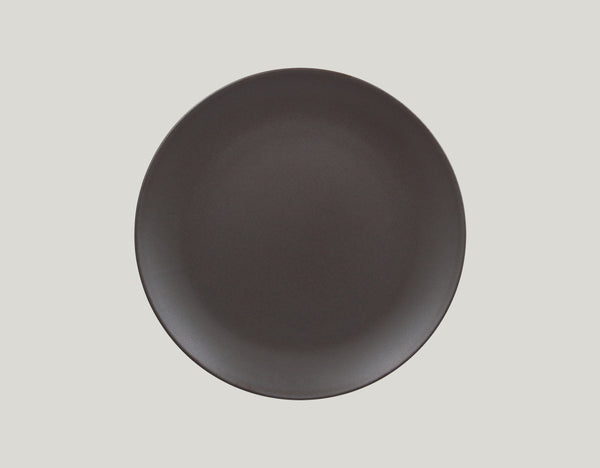 FLAT COUPE PLATE, 9.45"D, COCOA_0