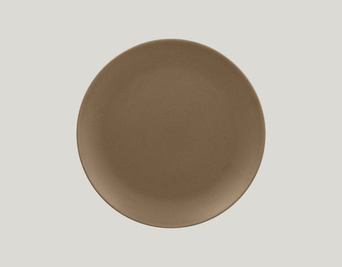 FLAT COUPE PLATE, 9.45"D, CREME BRULEE_1