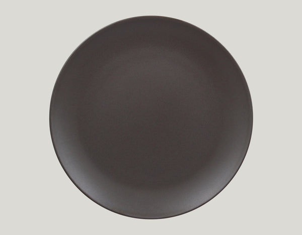 FLAT COUPE PLATE, 11.4"D, COCOA_0