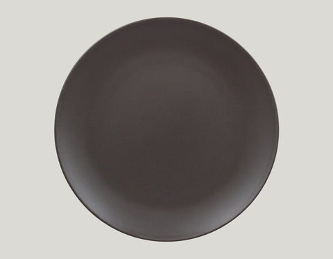 FLAT COUPE PLATE, 11.4"D, CARAMEL_0