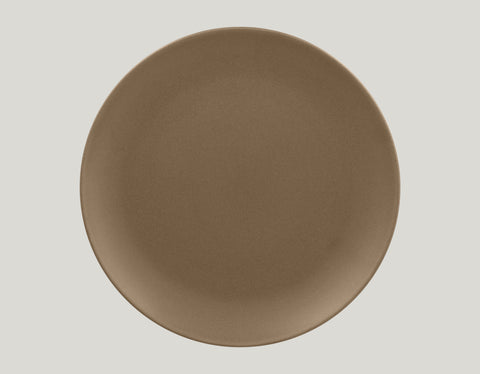 FLAT COUPE PLATE, 11.4"D, CLOVE_1