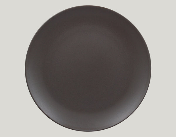 FLAT COUPE PLATE, 12.2"D, CARAMEL_0