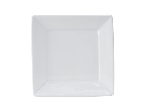 Tuxton Square Plate 8 ½" x 8 ½" Santorini Porcelain White_0