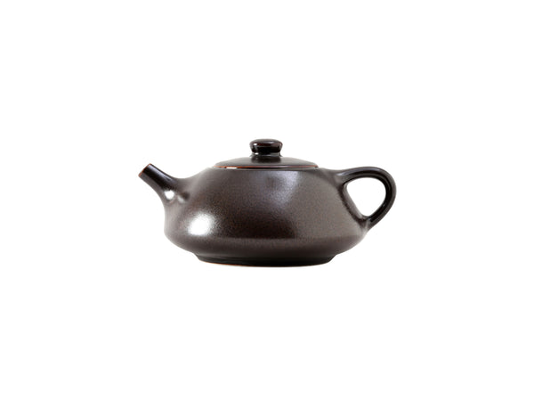 Tuxton Royal Tea Pot with Lid - Lava 12oz