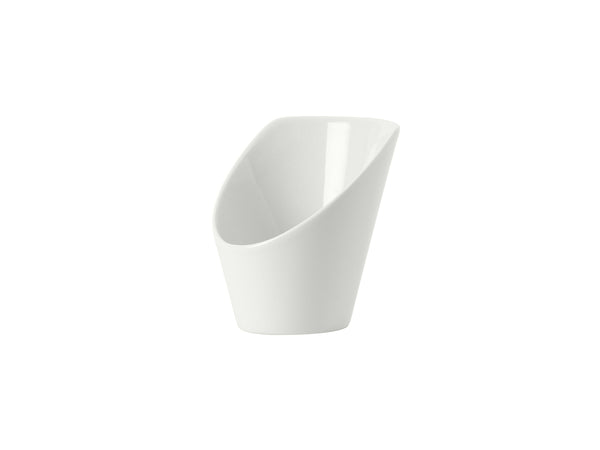 Tuxton High Back Bowl 4 ⅛" x 3 ⅞" x 3 ⅞" Salad & Pasta Bowls Porcelain White_0