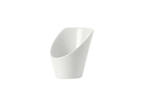 Tuxton High Back Bowl 4 ⅛" x 3 ⅞" x 3 ⅞" Salad & Pasta Bowls Porcelain White_0