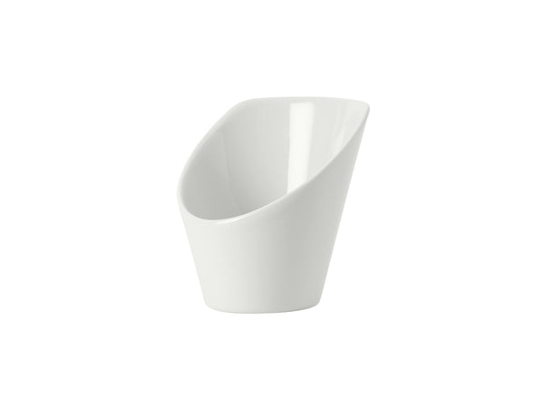 Tuxton High Back Bowl 5 ¼" x 4 ¾" x 4 ¾" Salad & Pasta Bowls Porcelain White_0