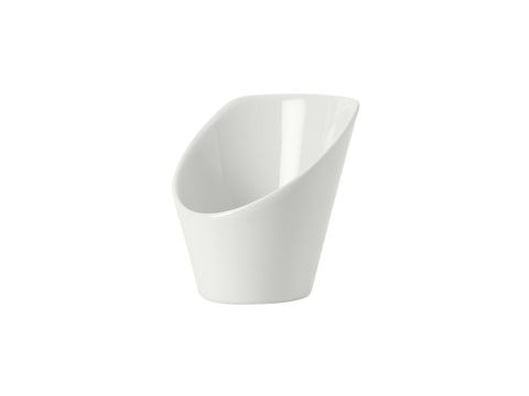 Tuxton High Back Bowl 5 ¼" x 4 ¾" x 4 ¾" Salad & Pasta Bowls Porcelain White_0